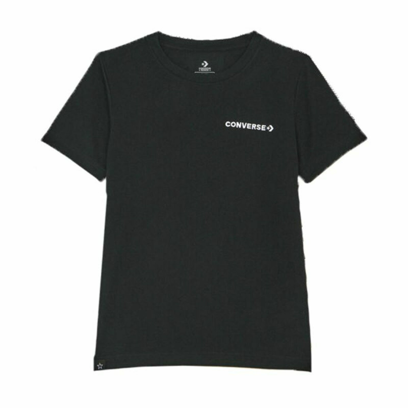 Short Sleeve T-Shirt Converse Field Surplus Black