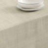 Stain-proof resined tablecloth Belum Liso Beige 140 x 140 cm