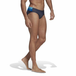 Men’s Bathing Costume Adidas Colorblock Dark blue