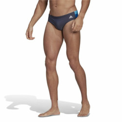 Men’s Bathing Costume Adidas Colorblock Dark blue