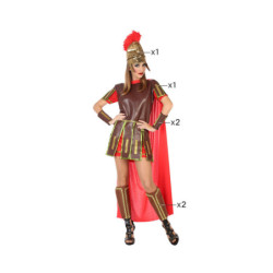 Costume for Adults Male Gladiator Lady Multicolour