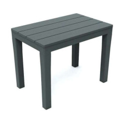 Bench IPAE Progarden Black Resin (38,5 x 60 x 45 cm)