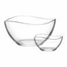 Salad Bowl LAV 1226 Crystal 310 ml 1,88 L Salad Bowl 7 Pieces (2 Units)