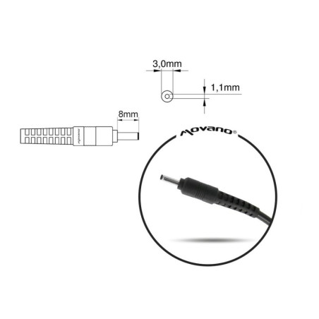 Laptop Charger Mitsu 5ZM005 65 W