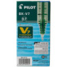 Liquid ink pen Pilot V-7 Hi-Tecpoint Green 0,5 mm (12 Units)