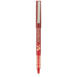 Liquid ink pen Pilot V7 Hi-Tecpoint Red 0,5 mm (12 Units)