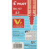 Liquid ink pen Pilot V7 Hi-Tecpoint Red 0,5 mm (12 Units)