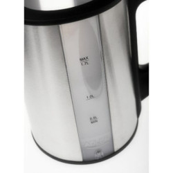 Kettle Adler AD 1216 Black Silver Stainless steel Plastic 2000 W 2200 W 1,7 L