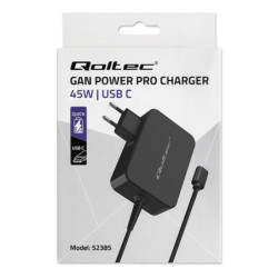 Wall Charger Qoltec 52385 Black 45 W (1 Unit)