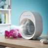 Mini Ultrasound Air Cooler-Humidifier with LED Koolizer InnovaGoods