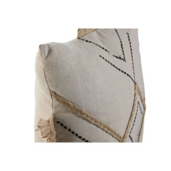 Cushion Home ESPRIT Beige Natural Boho 45 x 45 cm