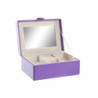 Jewelry box DKD Home Decor 17 x 13 x 8,5 cm Lilac Polyurethane MDF Wood