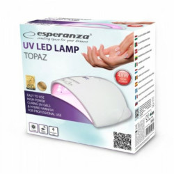 Nail Dryer Esperanza EBN006 White Pink 48 W