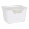 Storage Box with Lid Bella White 17,9 x 13,9 x 11,2 cm (12 Units) (18 x 14 x 11 cm)