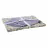 Tablecloth and napkins DKD Home Decor 150 x 250 x 0,5 cm White Green