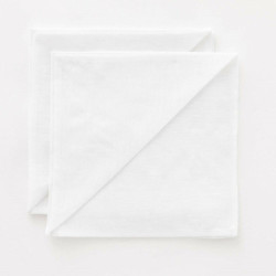 Napkins Belum White 2 Units