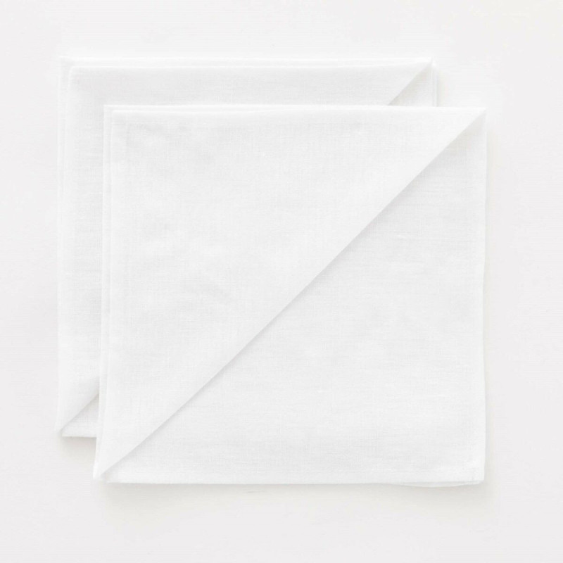 Napkins Belum White 2 Units