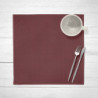 Napkins Mauré 2 Units Burgundy