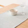 Table Runner Belum Waffle Mint Soft green 45 x 140 cm