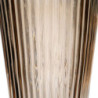 Vase Brown Crystal 15 x 15 x 24,5 cm