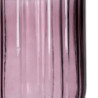 Vase Light mauve Crystal 12 x 12 x 30 cm