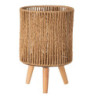 Candleholder 22 x 22 x 33,5 cm Natural Natural Fibre