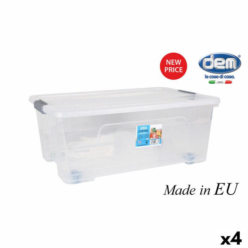 Multi-use Box Dem Kira 36 L 57 x 40 x 22 cm (4 Units)