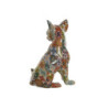 Decorative Figure Home ESPRIT Multicolour Dog Mediterranean 12 x 10 x 16 cm (2 Units)