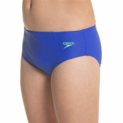 Children’s Bathing Costume Speedo Allover 6.5cm Brief Blue