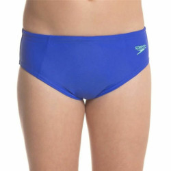 Children’s Bathing Costume Speedo Allover 6.5cm Brief Blue