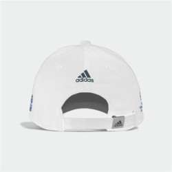 Sports Cap Adidas Real Madrid UCL Champions White (One size)