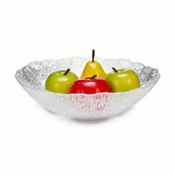 Bowl Rio Transparent Crystal 30,5 x 8,6 x 30,5 cm (4 Units)