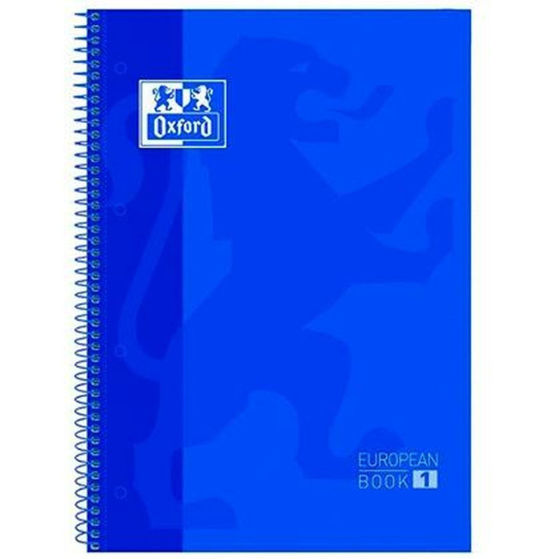 Notebook Oxford European Book Navy Blue A4 5 Pieces