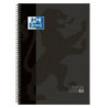 Notebook Oxford European Book Black A4 5 Pieces