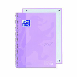 Notebook Oxford European Book Light mauve A4 5 Pieces