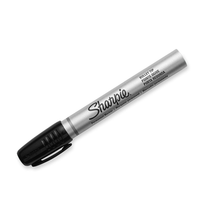 Permanent marker Sharpie Black 1,0-1,9 mm 12 Units