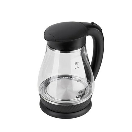 Kettle Adler AD 1274 Black Glass 2200 W 1,7 L