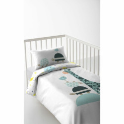 Cot Quilt Cover Cool Kids Pablo Reversible 100 x 120 + 20 cm