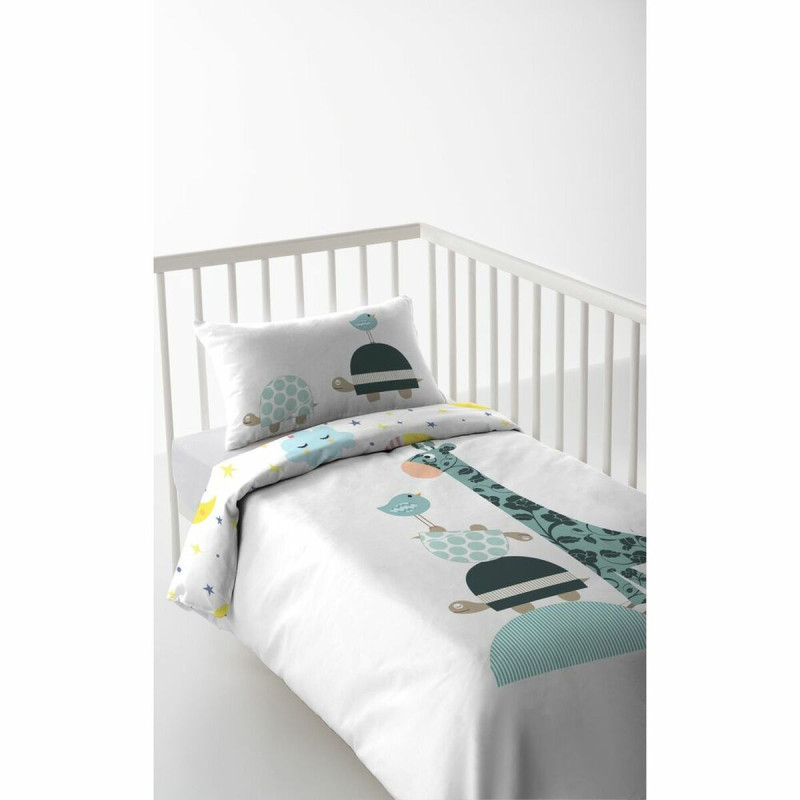 Cot Quilt Cover Cool Kids Pablo Reversible 100 x 120 + 20 cm