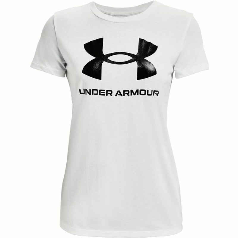 Women’s Short Sleeve T-Shirt Under Armour Sportstyle White