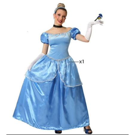 Costume for Adults Princess Blue