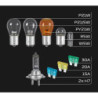 Halogen Bulb Replacement Kit FORMULA 1 SB700 10 Pieces H7