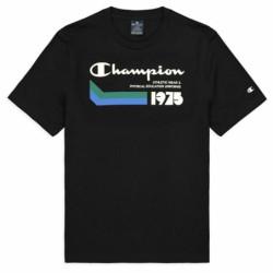 Men’s Short Sleeve T-Shirt Champion Athletic Black