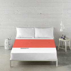 Top sheet Pantone Dark Coral 160 x 270 cm (Single)