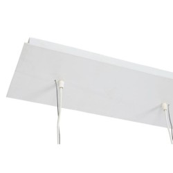 Ceiling Light Home ESPRIT White Natural Eucalyptus wood 50 W 20 x 20 x 40 cm