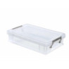 Storage Box with Lid Archivo 2000 Transparent A4 34 x 21,7 x 7,5 cm