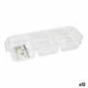 Tray Confortime polystyrene 35 x 13 x 6 cm (12 Units) (35 x 13 x 6 cm)