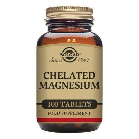 Chelated Magnesium Solgar   100 Units