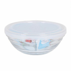 Round Lunch Box with Lid Duralex FreshBox Transparent Ø 14 cm (12 Units)