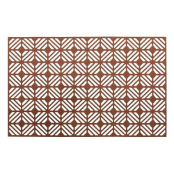 Table Mat Viejo Valle PVC Copper 45 x 30 cm (24 Units)